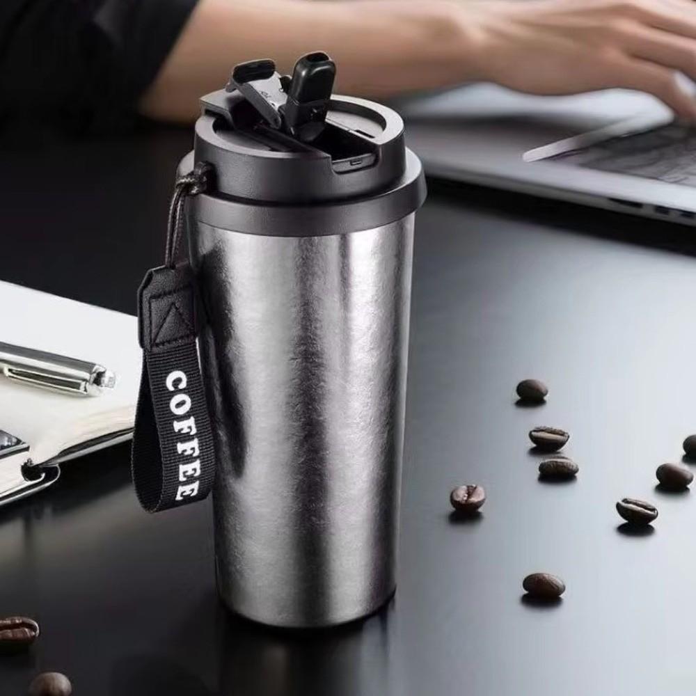 Pure Titanium Coffee Cup Lightweight Water Bottle Light Luxury Insulated Coffee Cup  Outdoor
