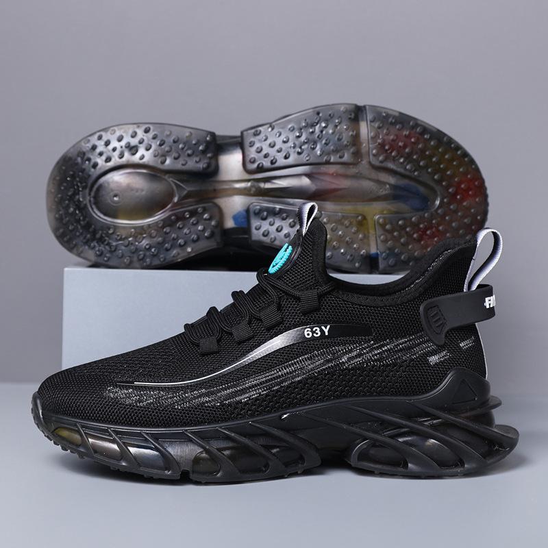 Pantofi ocazional Temperament Moda Bărbați Sport alergare Pantofi unici Suprafață plasă Respirabil Jelly Talpă Pantofi pentru bărbați