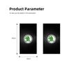 WMZW4 Car B-Pillar Center Column Cover Decals Decoration Stickers for Skoda Logo Octavia Yeti VRS Kodiaq Karoq Tour Superb Fabia Rapid