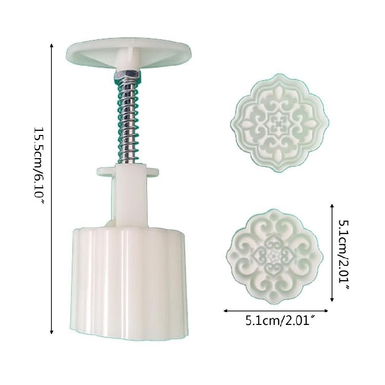 Pastry Moon Cake Mold Decoration Thickness Adjustable Exquisite Chinoiserie Gift