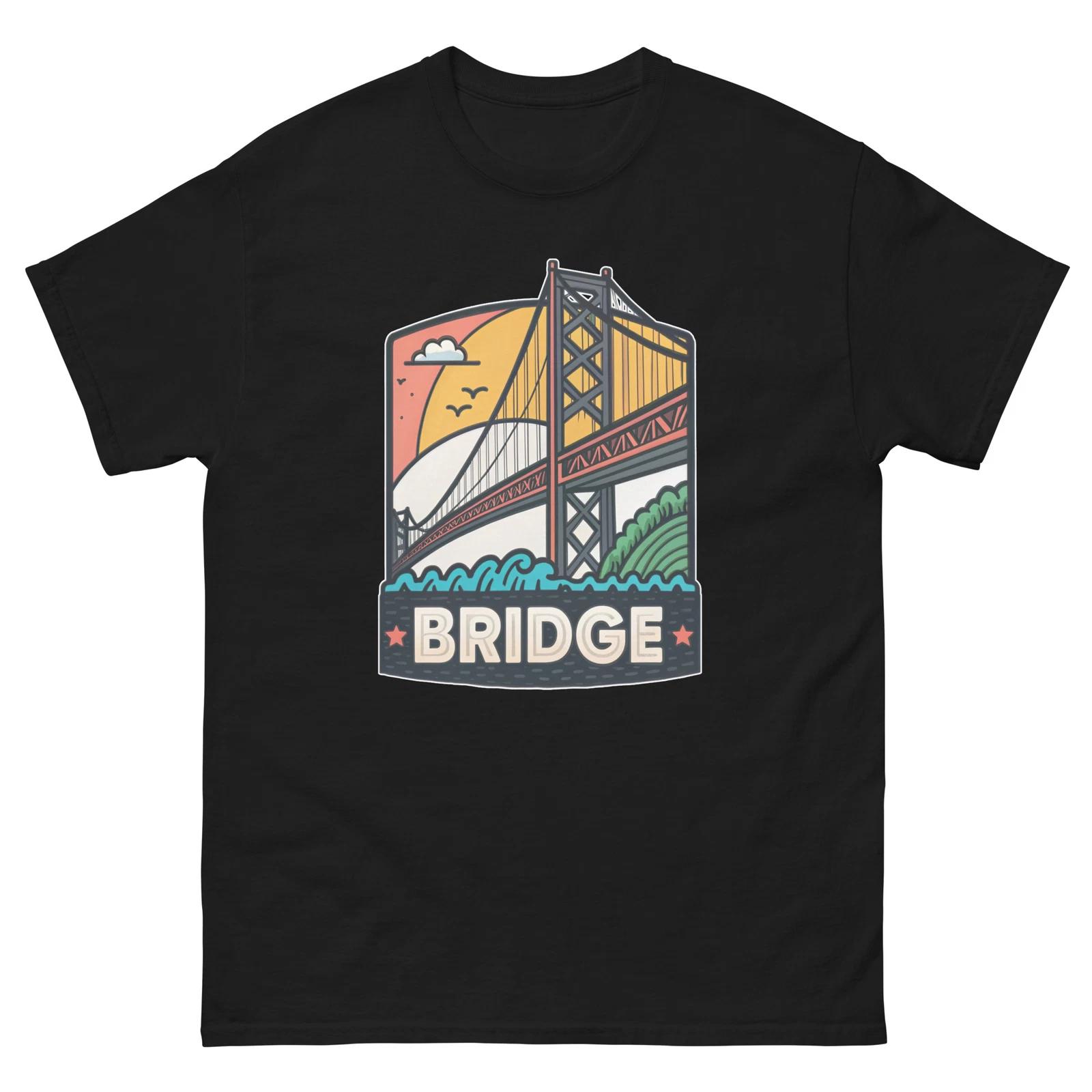 Bridge Object Place Item Urban T-Shirt 4XL