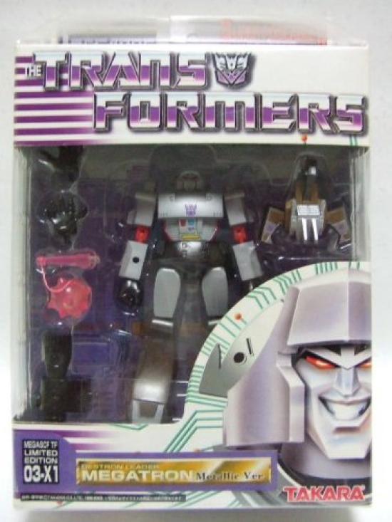 TAKARA TOMY Transformers Megatron Metallic MEGASCF TF LIMITED Ver. EDITION03-X1