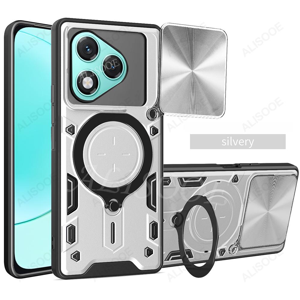 Armor Shockproof Capa for Honor 400 Lite Case Magnetic Ring Stand Holder Protective Cover for Honor 400 Lite Fundas