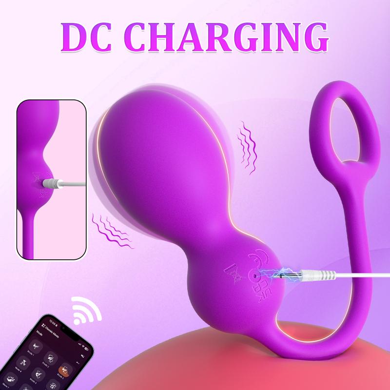Wireless APP G Spot Vibrator for Women Vibrating Egg Vagina Massager Ball Kegel Trainer Adult Goods Love Egg Vibrator Sex Toys