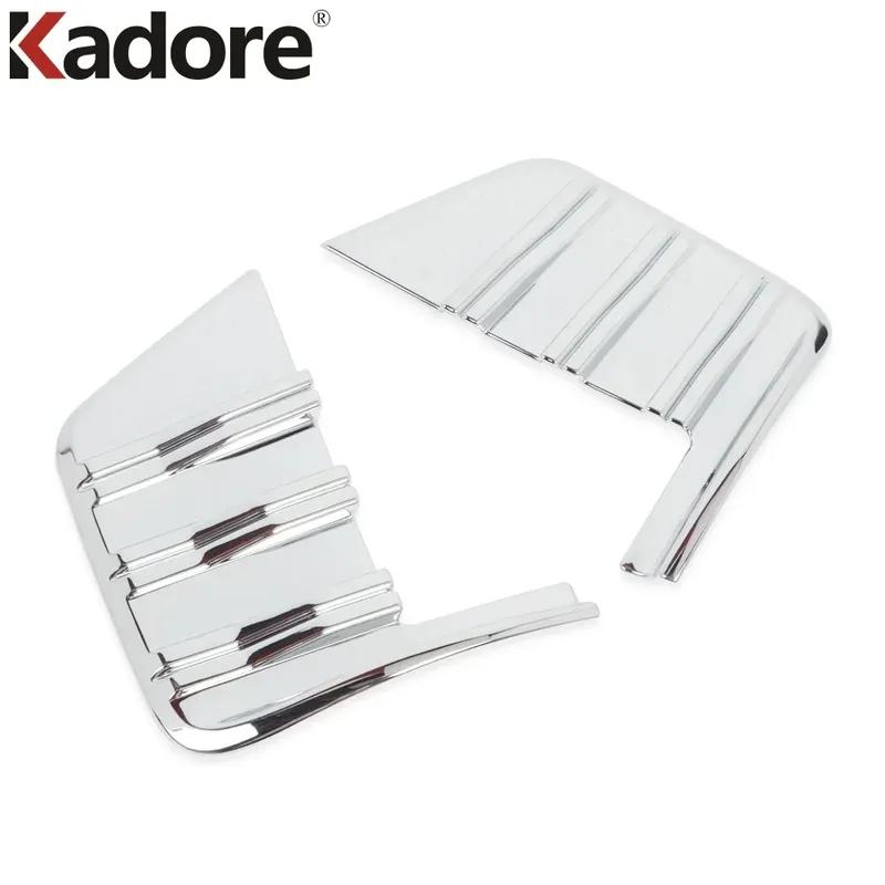 Front Fog Light Lamp Cover Trim For Chevrolet Silverado 1500 Chrome Car Head Foglight Bezel Trims Accessories