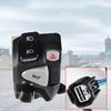 Motorcycle Horn Turn Signal Switch 22mm Handlebar Switch Replace for 150
