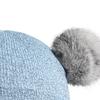 Kids Winter Hats Gloves Scarfs Set for Girls Boys Thickened Fleece Lined Knit Pompom Hat Mittens Neck Warmer Gaiter Set for 3-6 Years Toddlers