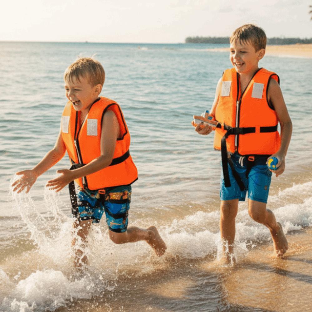 Portable Child Buoyancy Vest Large Buoyancy Marine Safety Vest Baby Swimming Jackets Fishing