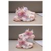 Children's Closed-Toe Sandals Stylish Kuromi Pattern Princess Shoes for Girls, Toddler & Youth Sport Sandals, Student Footwear