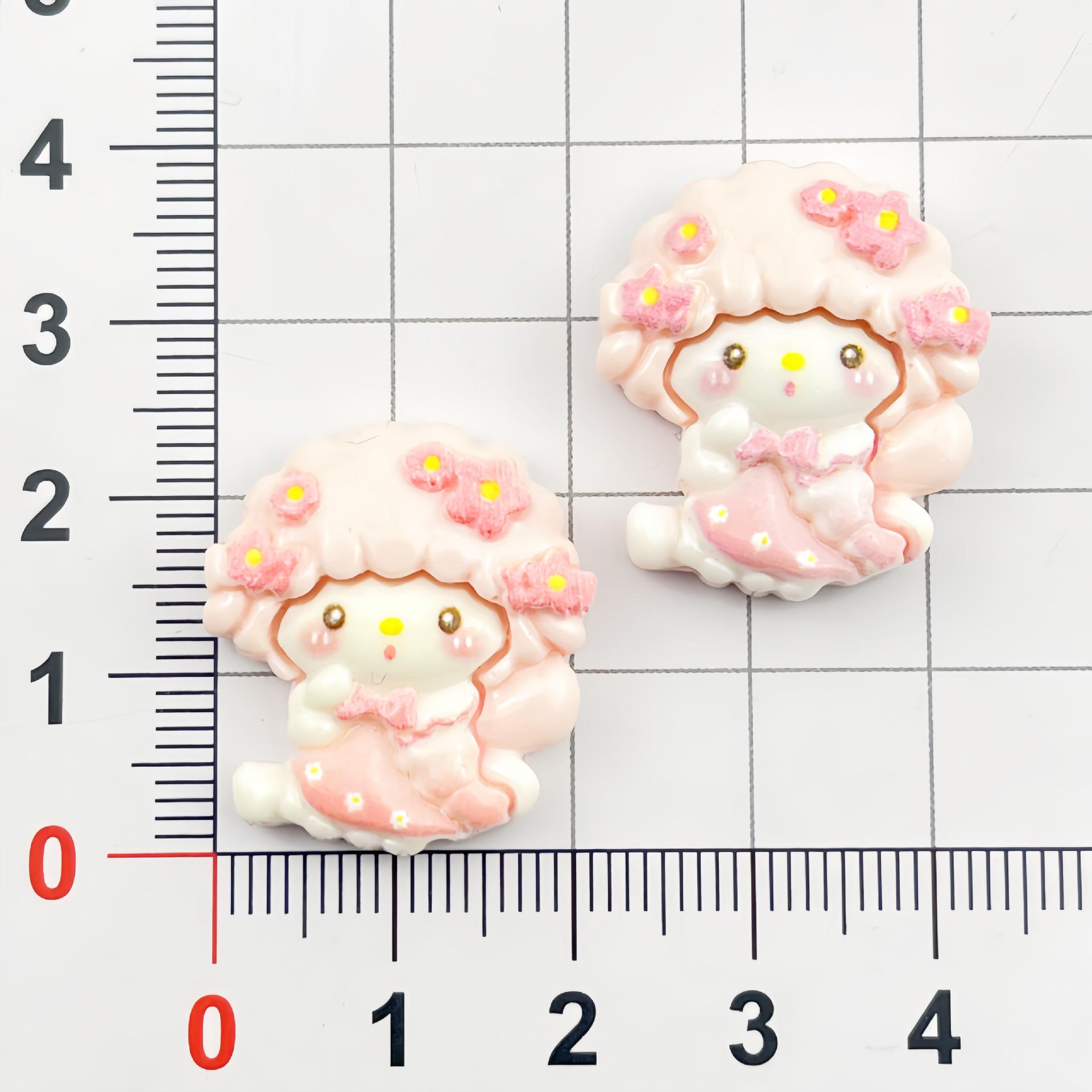 Animal Music Party Resin Accessories: Handmade DIY Cream Glue Hair Clips, Phone Cases, Shoe Buckles