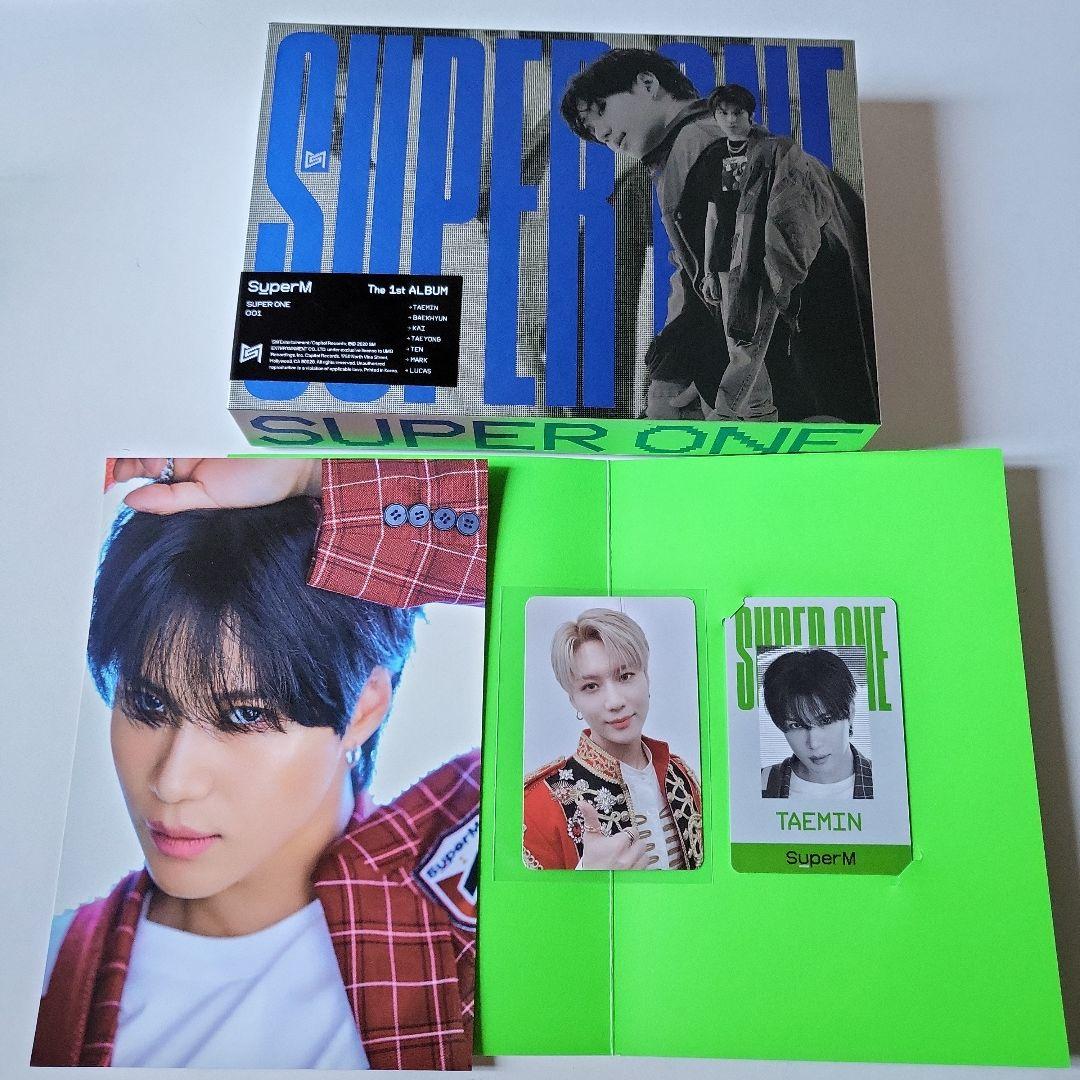 

[USED] Taemin SuperM SUPER ONE CD Trading Card ID Card SHINee