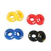 8Pcs Tennis Racquet Vibration Dampener Rubber 4 Colors Tennis Shock Buffer for Practices Performances