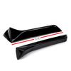 2pcs Rear Window Spoiler Rear Wing Side Roof Spoiler Lip Window Vent Decoration Deflectors For Seat Leon 5F FR Mk3 MK3.5