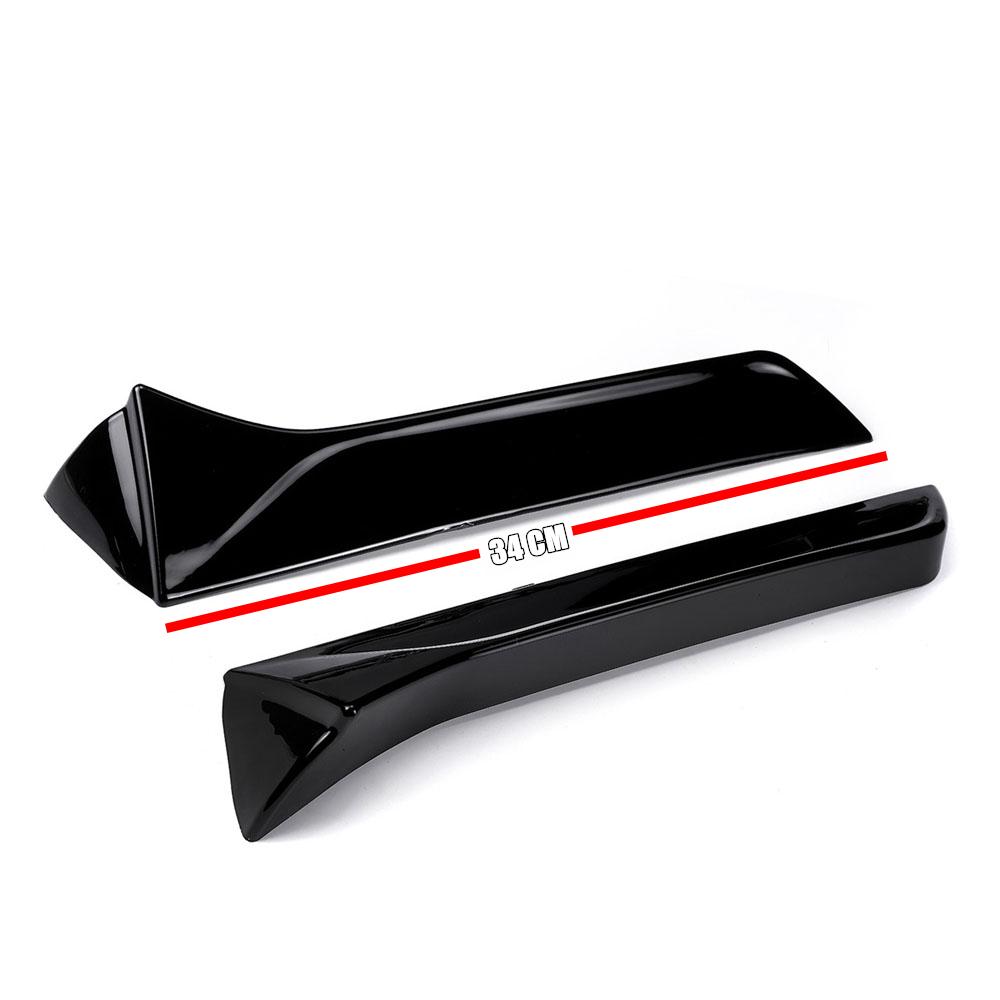 2pcs Rear Window Spoiler Rear Wing Side Roof Spoiler Lip Window Vent Decoration Deflectors For Seat Leon 5F FR Mk3 MK3.5