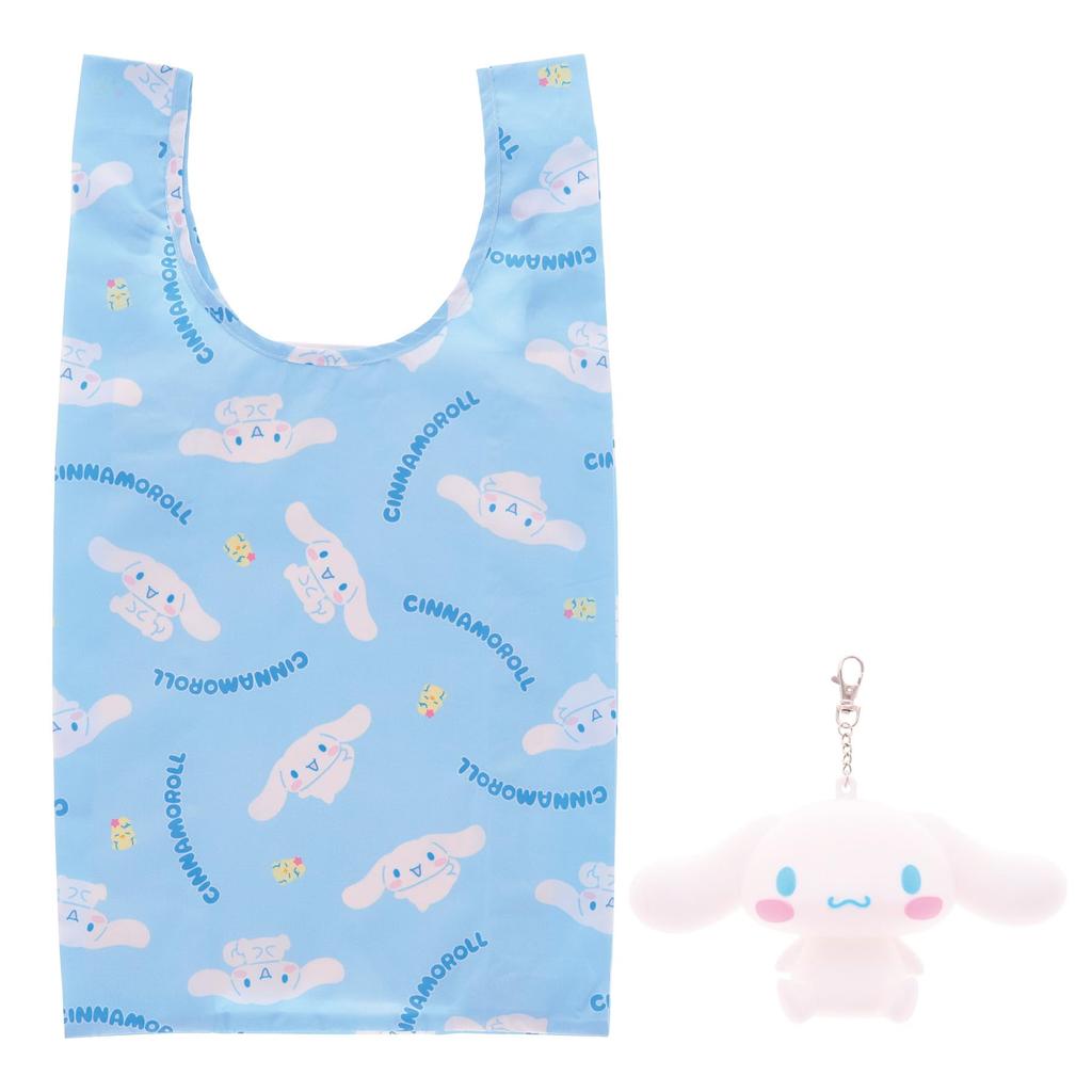 Eco Bag with Solid Cinnamoroll [Marushin] Pouch, Cinnamon,