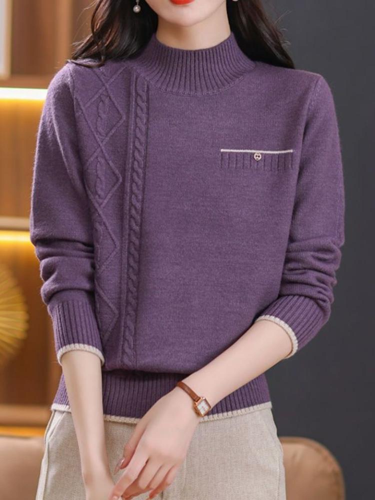 Fashion Loose Cashmere Women Sweater Autumn Winter Soft Warm Long Sleeve Solid Jumper Knitted Sweaters for Female Pullover Tops