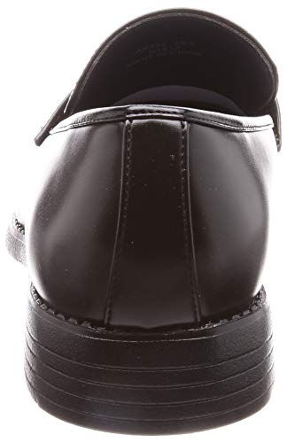 Breathable, Lightweight Slip-on Men's Business Shoes, AK333, Black, Size 25.5cm, with a Ventilated Sole.