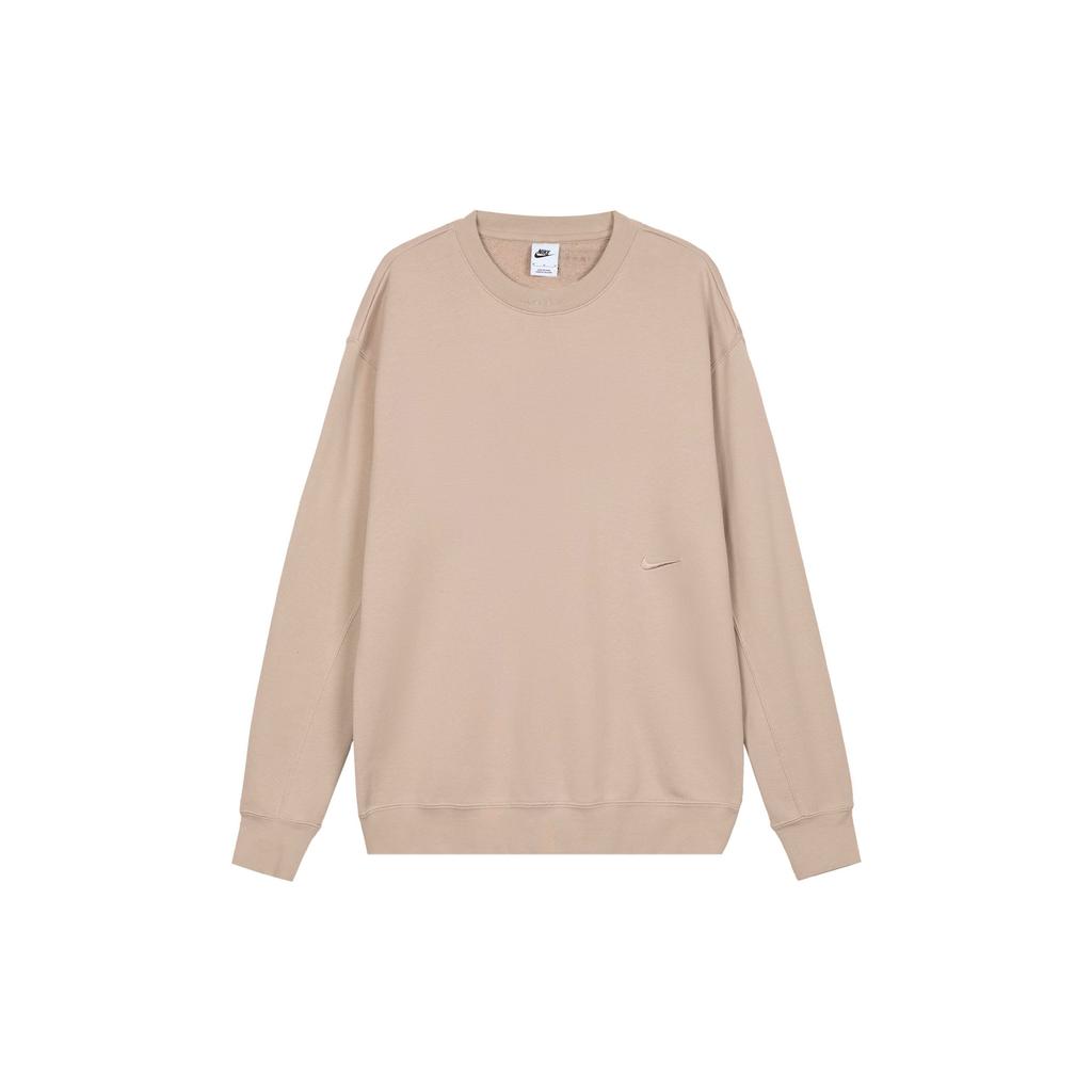 Nike Sportswear Premium Fleece Crew Neck Sweatshirt Men Tops Maize FV8592-200