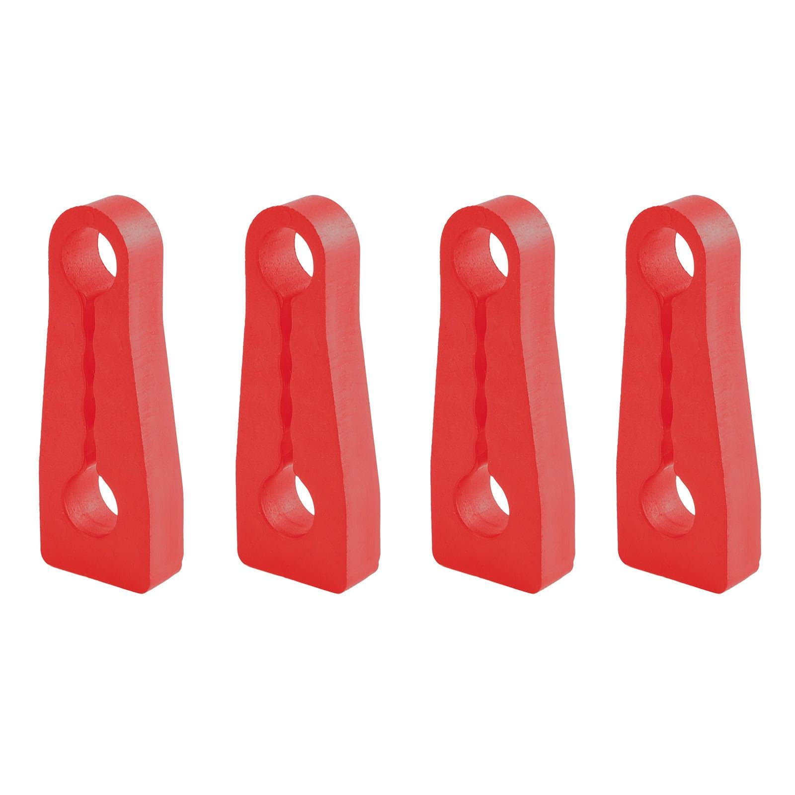 

XUKEY Door Noise Isolation Shock Absorber Volkswagen Door Damping Block TPE Noise Reducing Shock красный