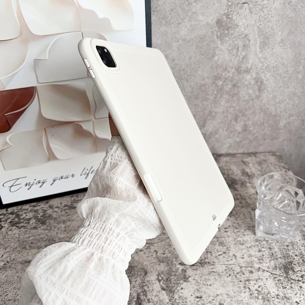 Tablet Case For iPad Pro 11 (2022)/(2021)/(2020) Shockproof Soft TPU Cover with Pencil Holder