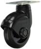 TRUSCO Noise-Reducing Caster, Swivel, 130, TYPJ-130