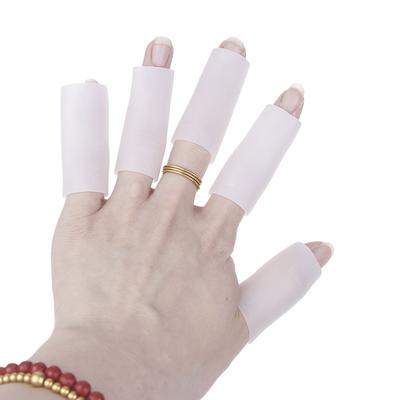 10 ks Kuchynské náradie na varenie Silikónový gélový návlek na prst Ochrana prstov proti porezaniu Tepelne odolné návleky na prsty