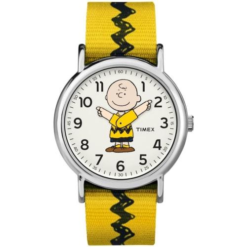 

Timex x Peanuts Charlie Brown Unisex Watch TW2R411006B - Kids Watch [Ships from USA]