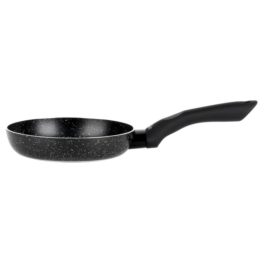 Patelnia Granitowa do Smażenia Duszenia Black Line 16 cm na Gaz Indukcje