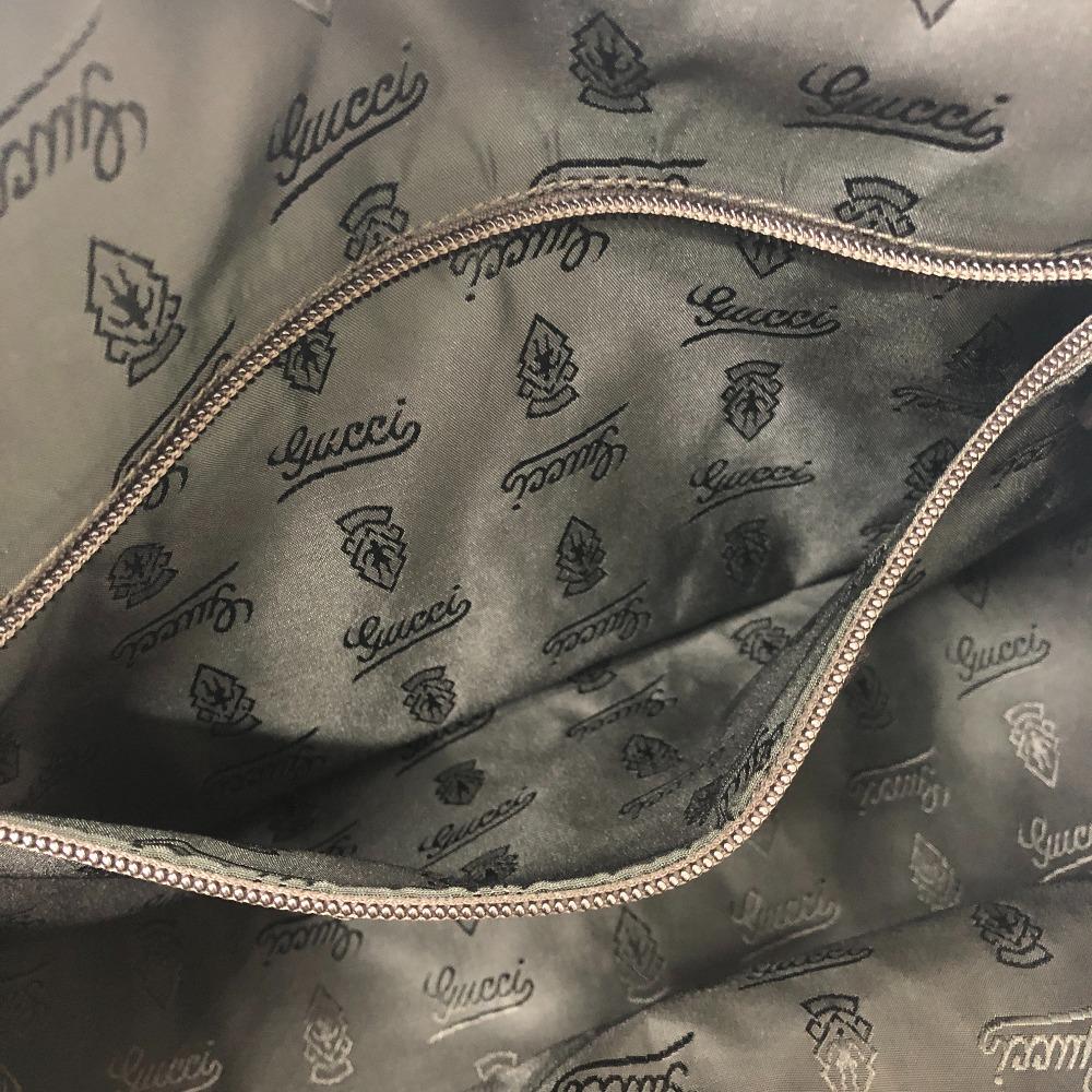 GUCCI 201482 Guccissima Bag Hand Bag Travel Bag Tote Bag Leather Brown
