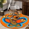 Scoo-dog Bubble Fun round carpet Chair cushion Round Entryway Rug, Soft Round Rugs for Living Room, Bedroom, Circle Carpet decor gifts