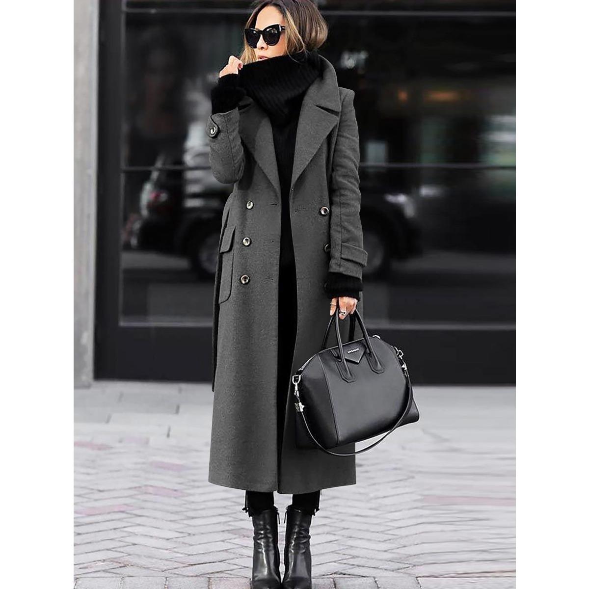 Autumn Winter Women`s Fashion Casual Long