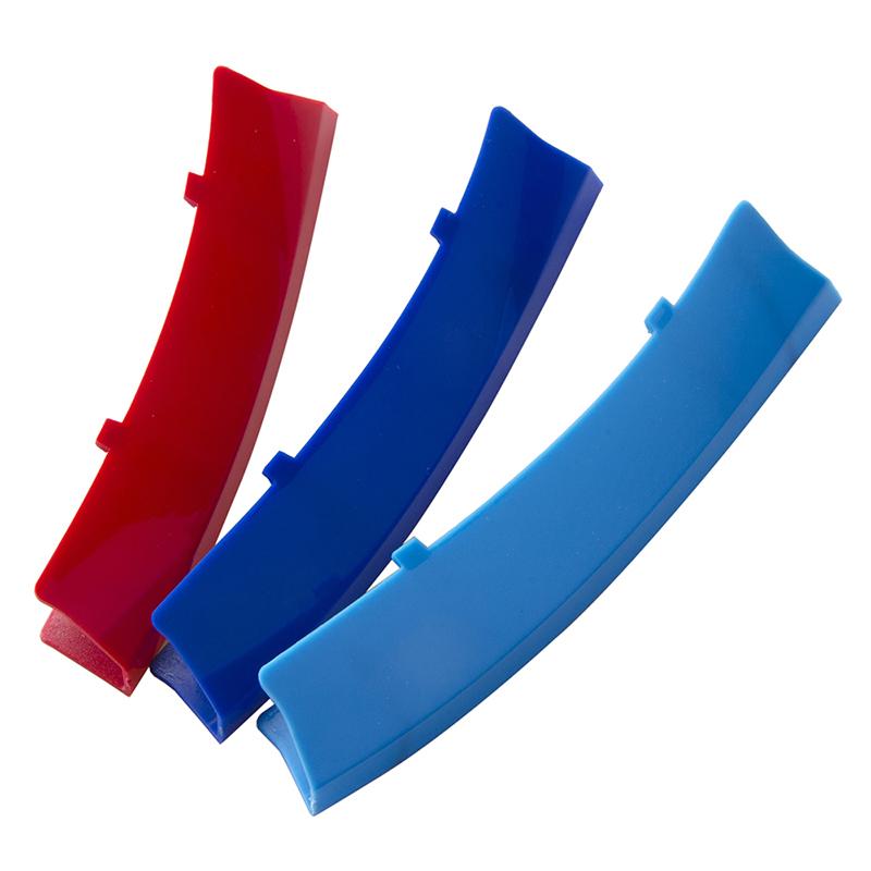 Apto Para BMW E89 Z4 2008- Grelha Rim Dianteira Clipe Decalque Faixa Capa Acabamento Para Grelha de 9 Lâminas Decoração de Carro