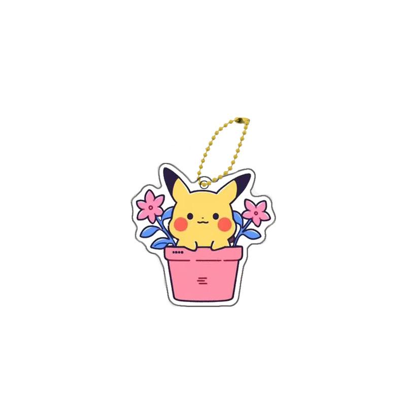 

Pokemon Pikachu Kawai Pokemon backpack Keychain Anime Peripheral Cute Cartoon Backpack Key Pendant Kawaii Goods Gift for Friends