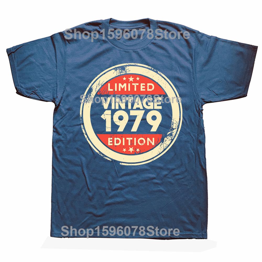 Vyrobené v roku 1979 Limitovaná edícia 46. narodeniny Kazetová páska Tričko Pánske Kvalitné tričko Dámske LETNÉ Harajuku Streetwear