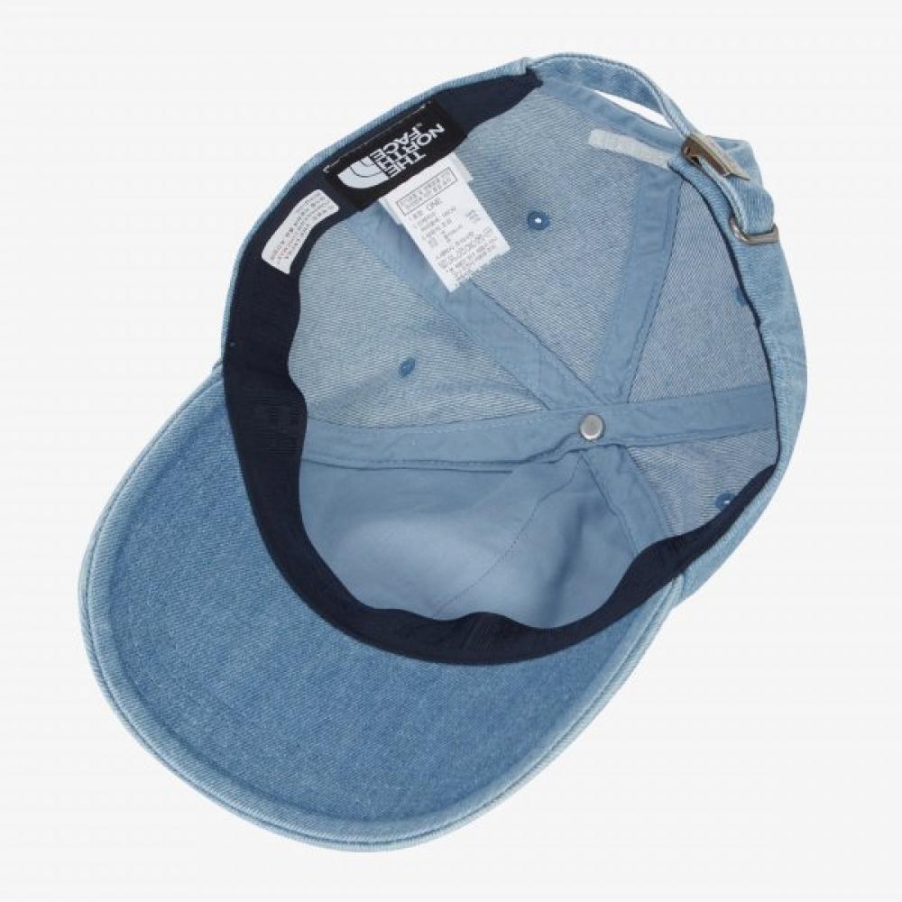 The North Face Soft Cap Denim Blue Tnf Logo Ne3cr52b