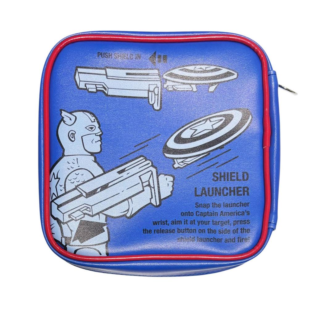 Small Planet Marvel Windowed Pouch Captain America Toy Design