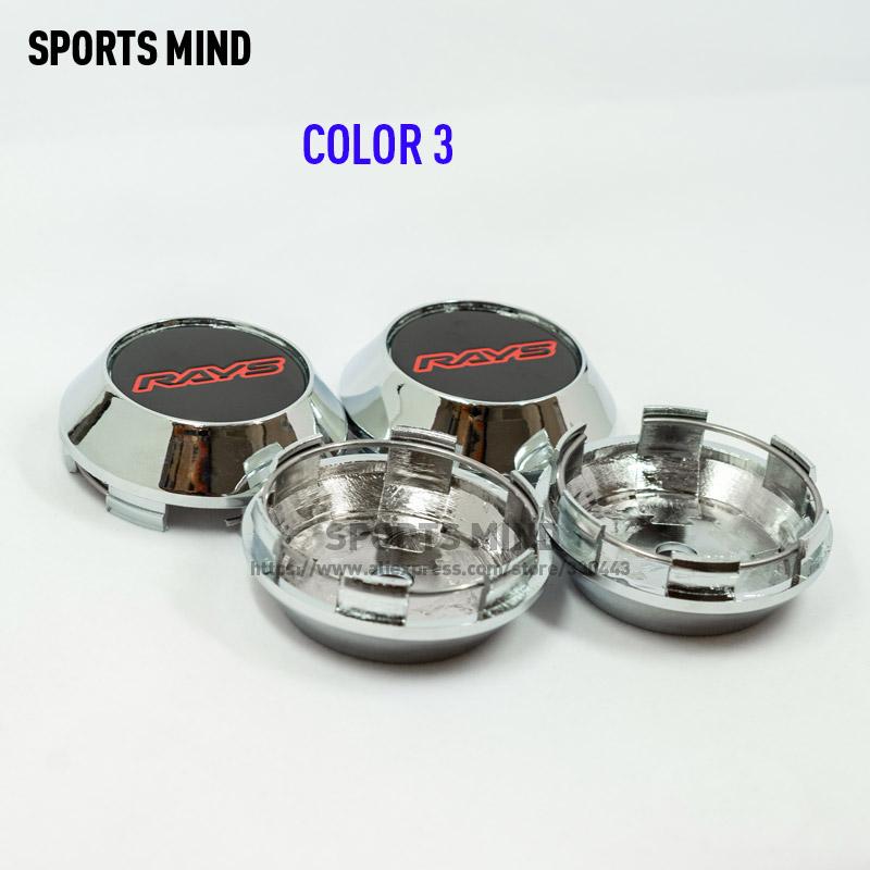 4PCS/lot 68MM Car Wheel Center Hub Caps for RAYS VOLK Emblem Logo CE28 Rim TE37 Tokyo Time Attack