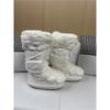 Wintermode Moon Boots Verdickte Thermohülle Baumwollstiefel Wasserdichte und rutschfeste Riemen Brotstiefel