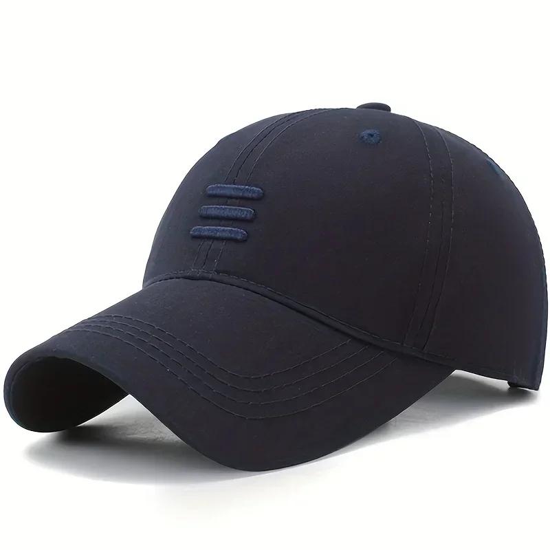 Unisex Three Horizontal Baseball Caps Spring Autumn Outdoor Sunscreen Hat Adjustable Casual Trucker Hats