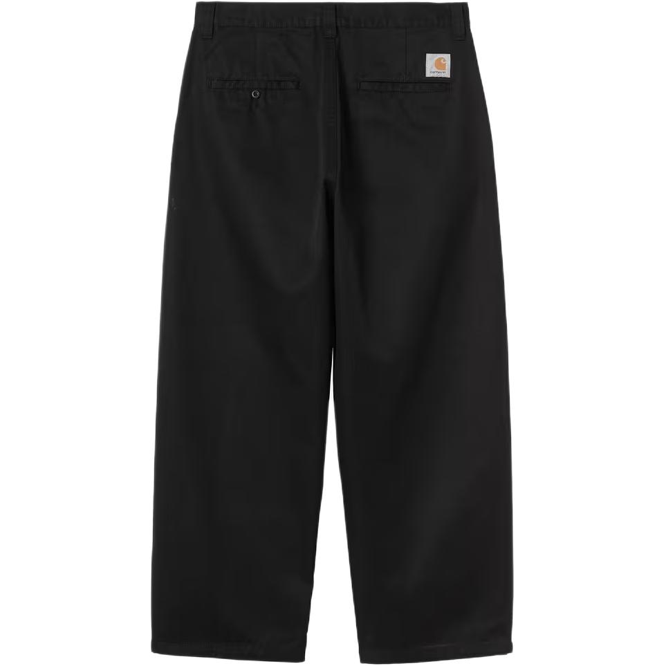 Carhartt WIP SS26 Brady Pant Distressed Effect Square Label Loose Straight Casual Pants Men Pants I036312-89-02