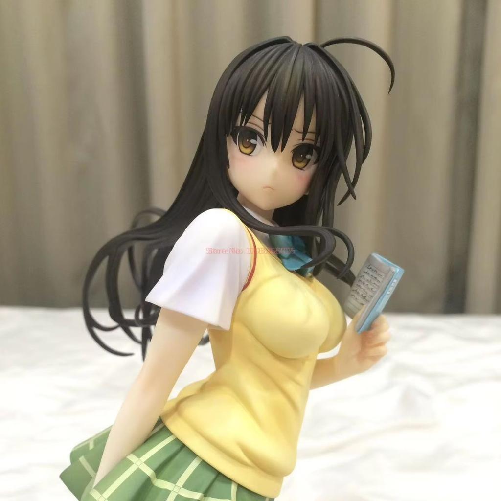 Anime Figure Desktop Case Beautiful Fem Model Toy Collectible Pvc Static Out Of Control Queen Handmade Kitahara Haruhi