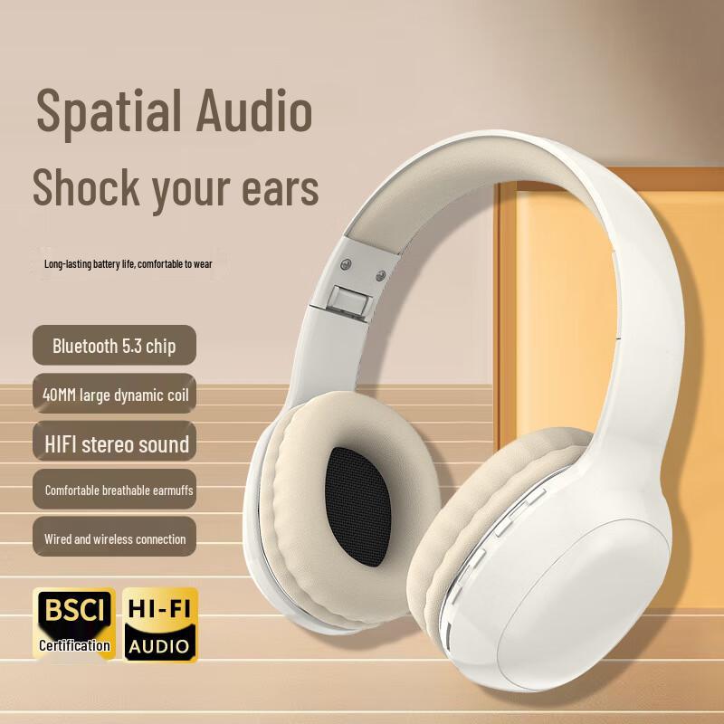 Li Lang Wireless Bluetooth Over-ear Headphones