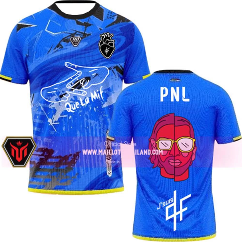 Summer Thai 90Minute MM9 PNL Top Breathable Men Sport T-Shirt Quick Dry Football Jersey Race Team Short Sleeve Outdoor Clothing
