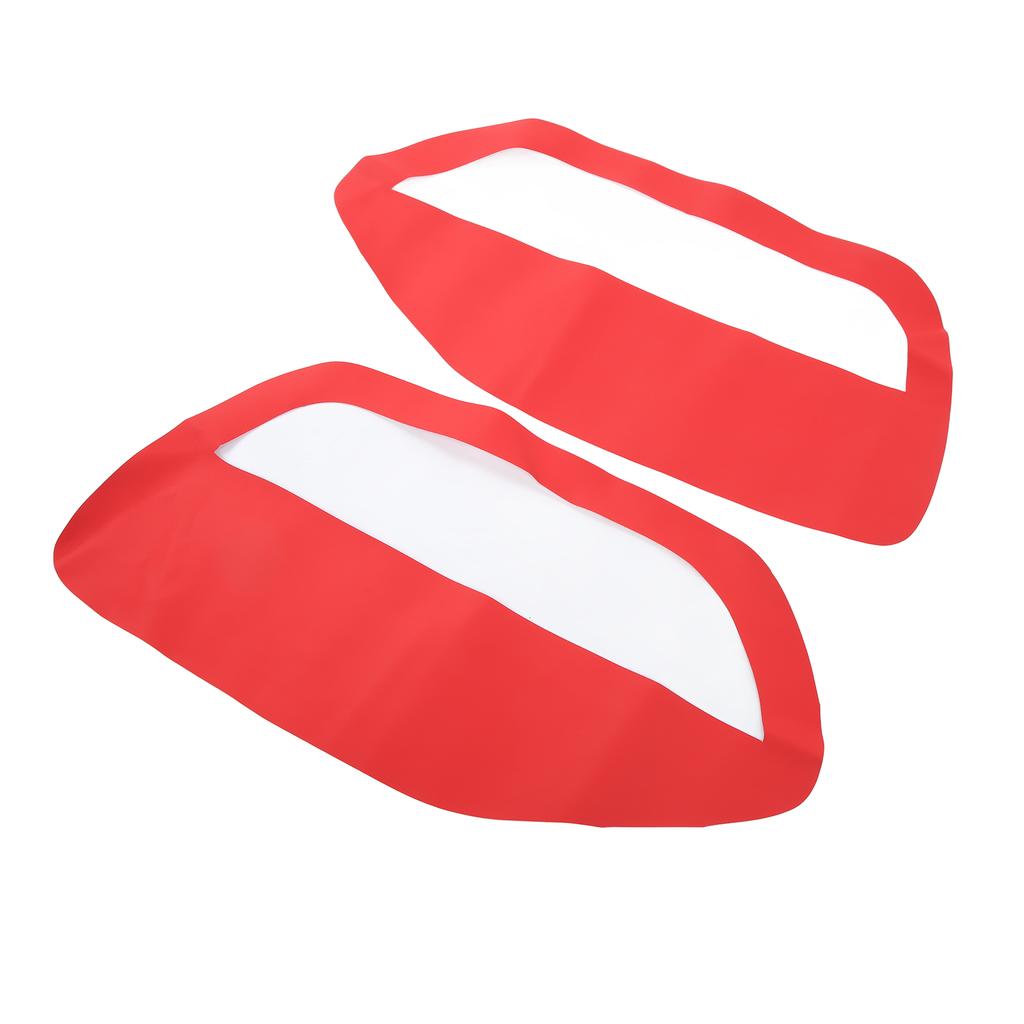 2pcs Front Door Panel Insert Card Cover Left Right Microfiber Lther Replacement for 20052009