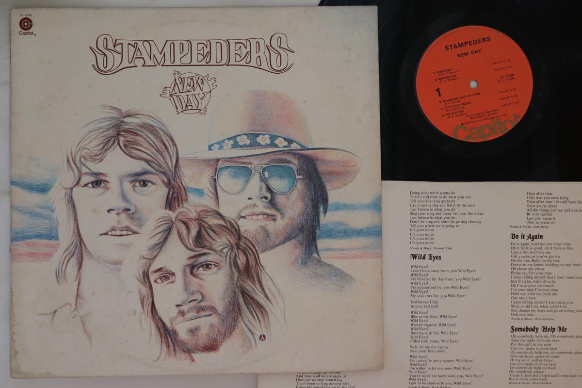 

LP Record STAMPEDERS - New Day ST11328 CAPITOL 1974 US Rock Used