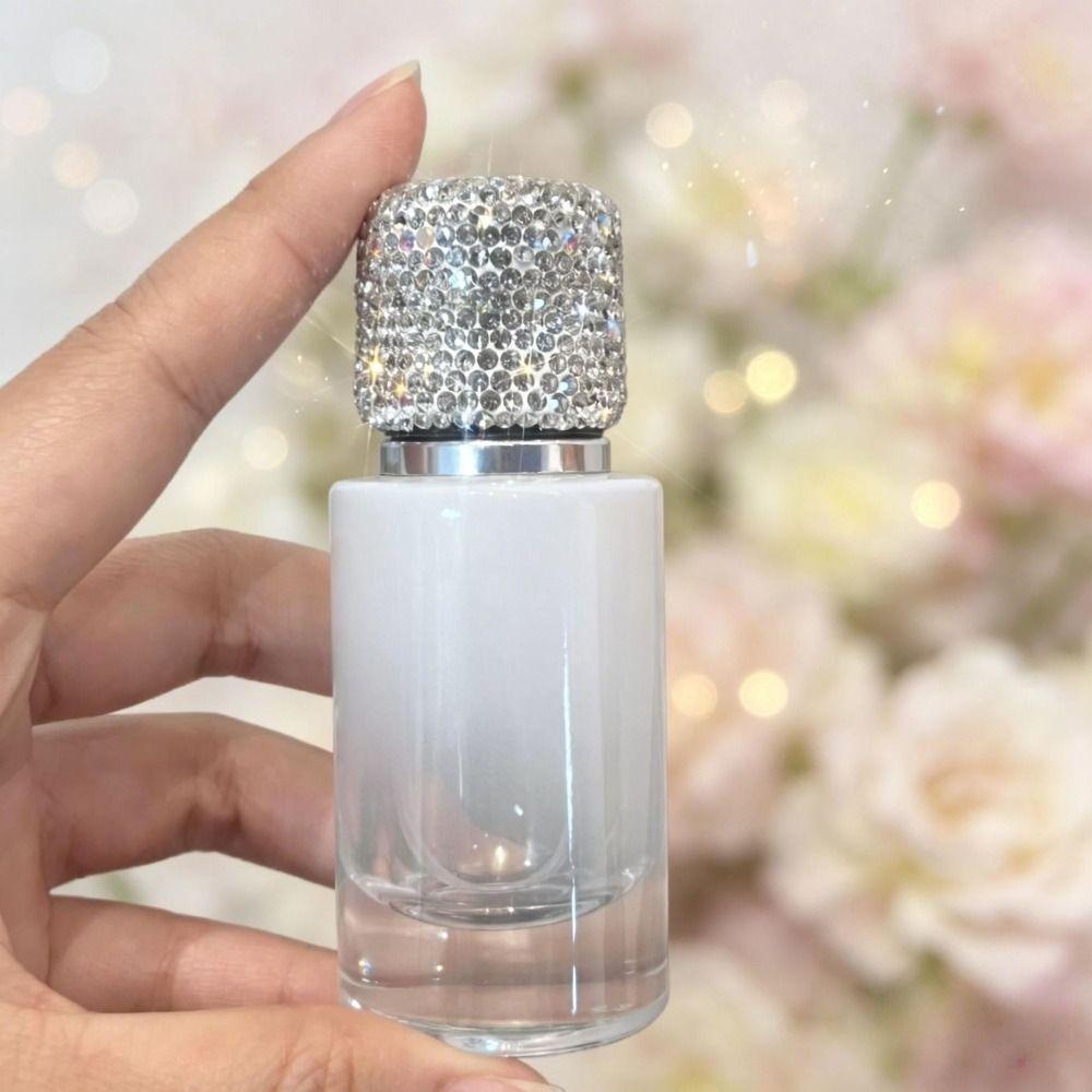 30ML Rhinestone Perfume Bottle Exquisite Refillable Spray Bottle Perfume Dispenser  Travel Supply