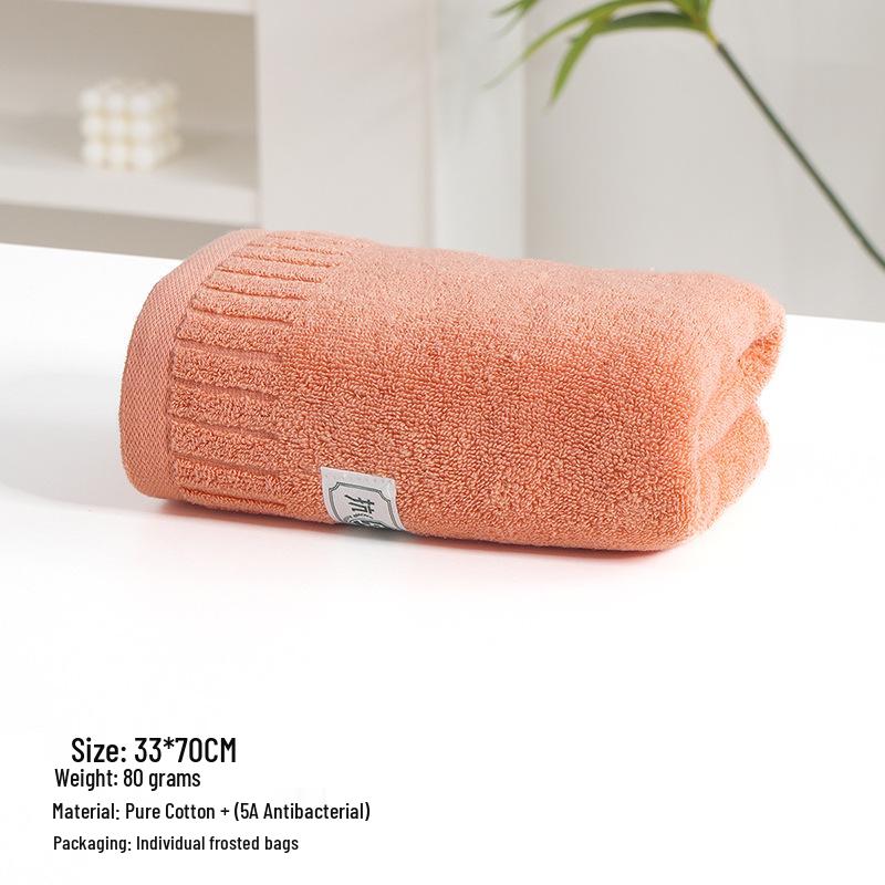 Antibakterielle reine Baumwolle einzeln verpackte Handtücher - Saugfähige Gesichts- & Badetücher für Erwachsene, Männer & Frauen