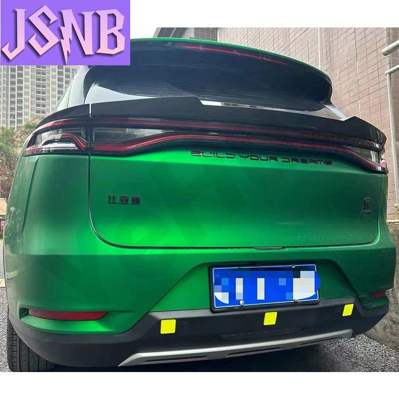 ankfz6 For BYD Han Song Tang Qin PLUS Atto 3 Bright Black Rear Label Build Your Dream Word Logo Car decoration Car accessories