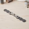 Clothing Fastener Easy-to-Attach Hook-and-Loop Clasp with Embossed