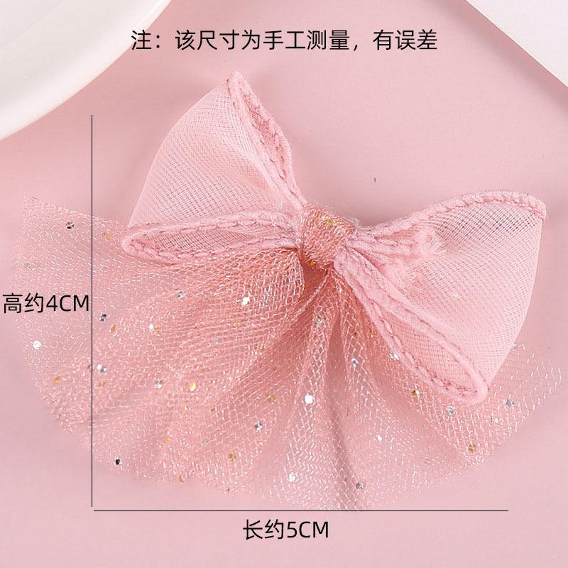 Mesh Bow Accessories Work In Progress Diy Hair Accessories Clothing Accessories Ribbon Bow Accessories Factory